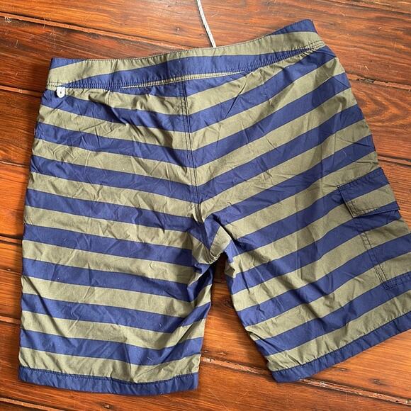 J. Crew unlined patterned pocket cargo swimsuit sz 31 - Picture 6 of 6